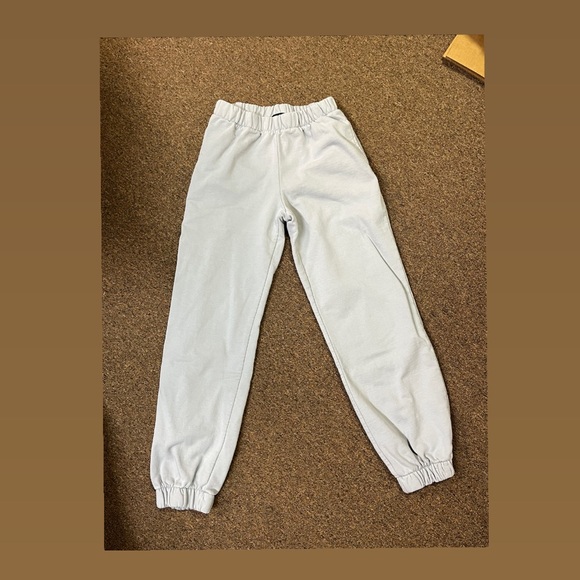 Brandy Melville Pants - Light blue Brandy Melville Sweatpants, size: O/S